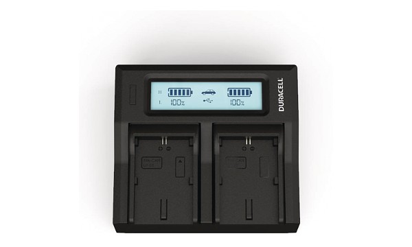 HVR-Z1E Chargeur de batterie Duracell LED Double DSLR