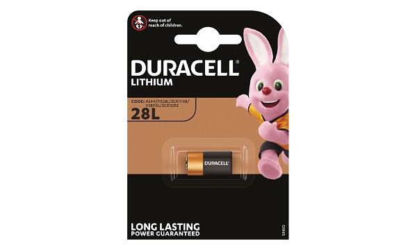 Pile photo au lithium PX28L Duracell 6 V