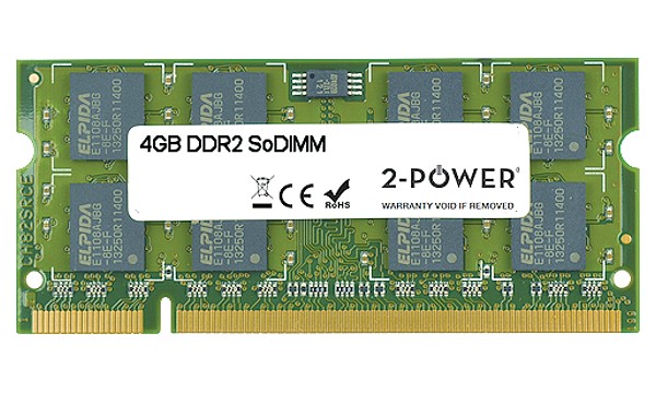 HDX X18-1101EA DDR 4GB 800Mhz SoDIMM