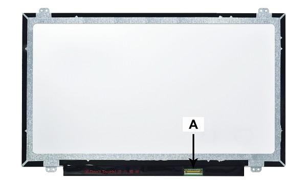 Notebook 14-AM018NF 14,0" 1366x768 WXGA HD LED Mat