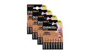 Paquet d'offres spéciales Duracell Plus 32x AAA