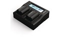 Lumix FZ50EE-S Double chargeur batterie Panasonic CGA-S006