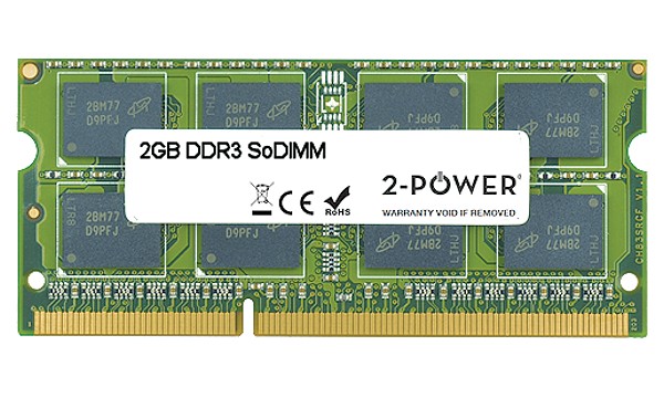 MultiSpeed 2GB 1066/1333/1600 Mhz SoDIMM