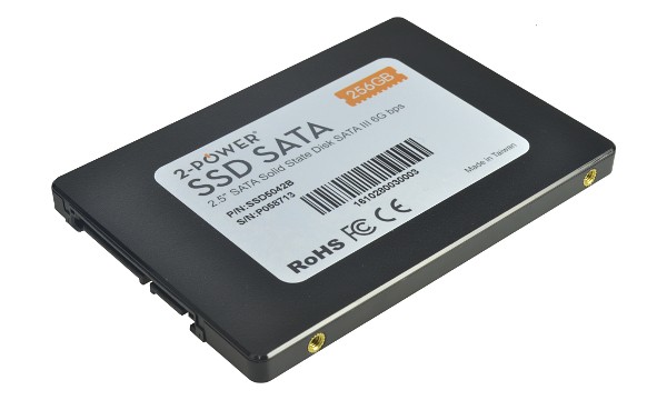 256GB SSD 2.5" SATA III 6Gbps