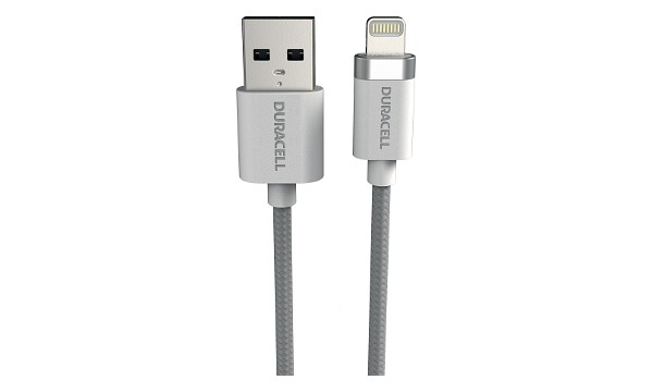 Câble Duracell 1m USB-A vers Lightning