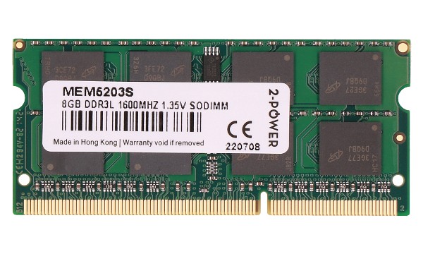 8GB DDR3L 1600MHz 1.35V SoDIMM