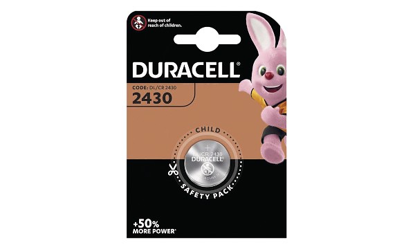 DL2430 Pile bouton Duracell Plus.