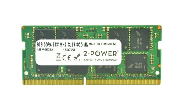 250 G5 8GB DDR4 2133MHz CL15 SODIMM