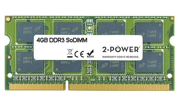 Qosmio X500-12Q 4GB DDR3 1066MHz SoDIMM