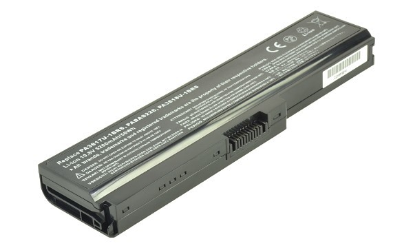 Satellite L655D-S5066BN Batterie (Cellules 6)