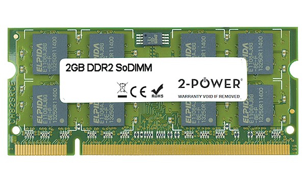 G62-A60SA DDR2 2GB 800MHz SoDIMM