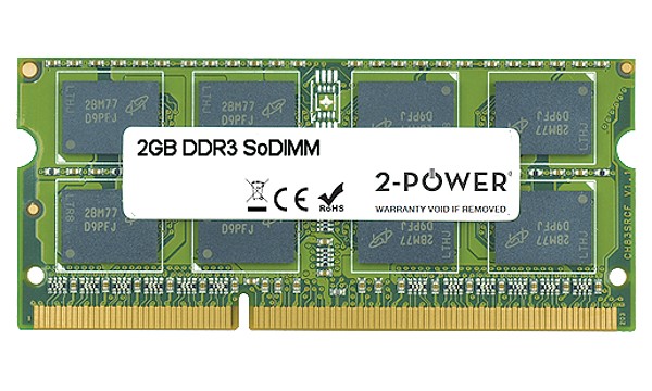 Aspire 5942G-524G64Bn DDR3 2GB 1066Mhz DR SoDIMM