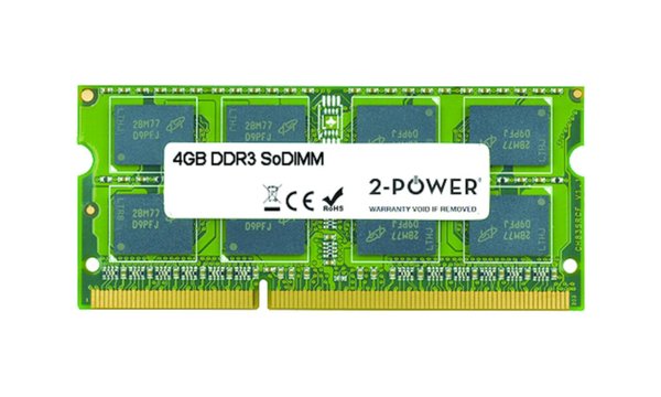 G565 4GB MultiSpeed 1066/1333/1600 MHz SoDiMM
