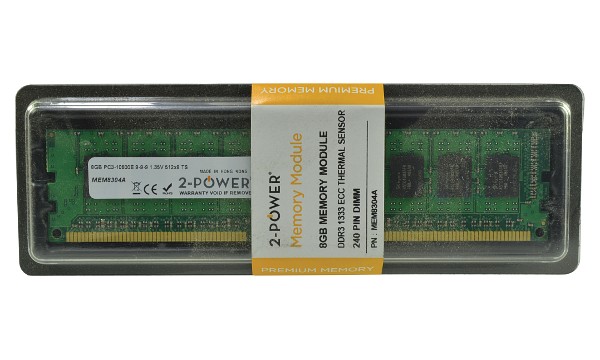 ProLiant SL270s Gen8 SE 4U Left Tra 8GB DDR3 1333MHz ECC + TS DIMM