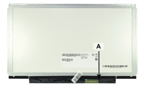 X512JA 13,3" HD 1366x768 LED Mat