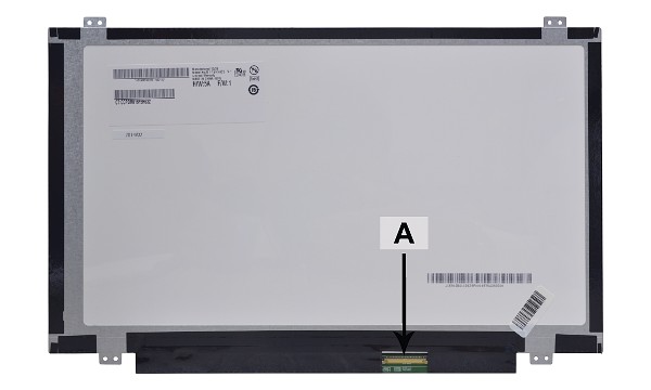 B140XW03V.0 14,0" WXGA 1366x768 LED Mat