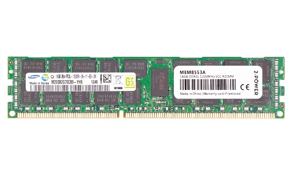 627812-B21 16GB DDR3 1333MHz RDIMM LV