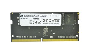 4GB DDR4 2133MHz CL15 SODIMM