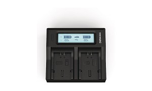 V-LUX1 Double chargeur batterie Panasonic CGA-S006